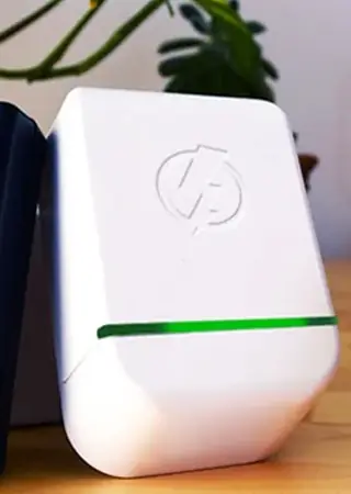 EnergyFix plugged into power outlet